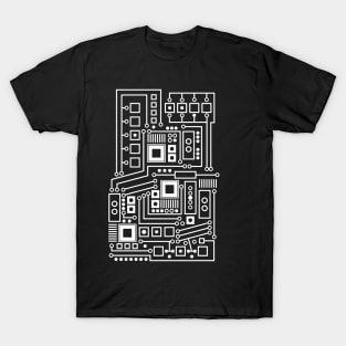 Circuit Board - Technical Computer Design T-Shirt